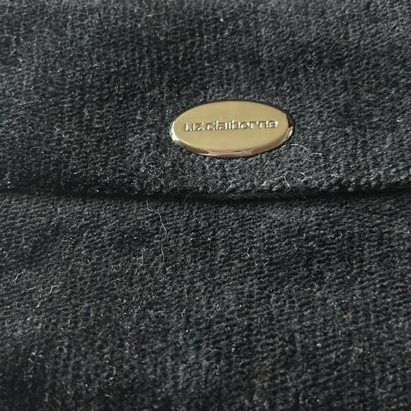 new Vintage Liz Claiborne festive chenille like fabric clutch wallet bags - Picture 3 of 7